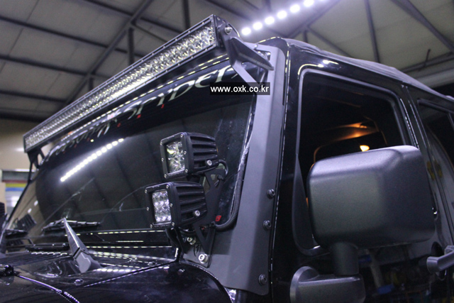 USA정품 리지드 50인치 LED바라이트 - Jeep전차종