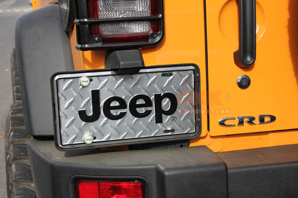 Jeep 알루미늄 다이아몬드 라이센스 플레이트