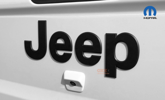 모파 JT글래디에이터 테일도어 Jeep 앰블럼 20-22년